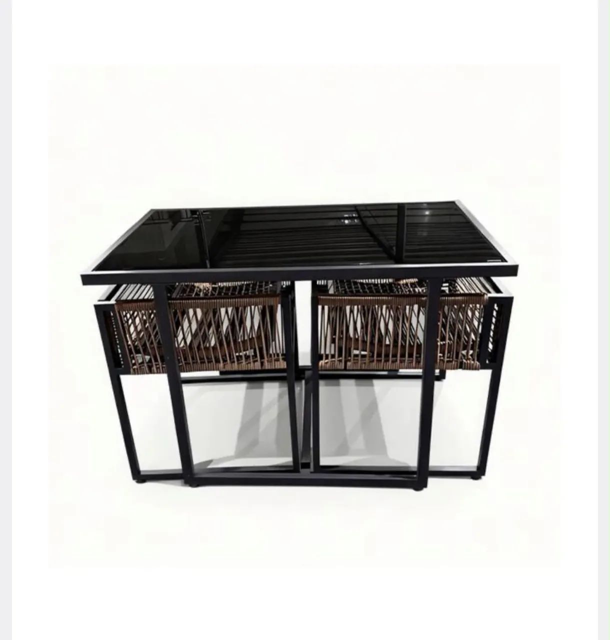 Conjunto de mesa para varanda (2 cadeiras) PROMOÇÃO! - Foto 2