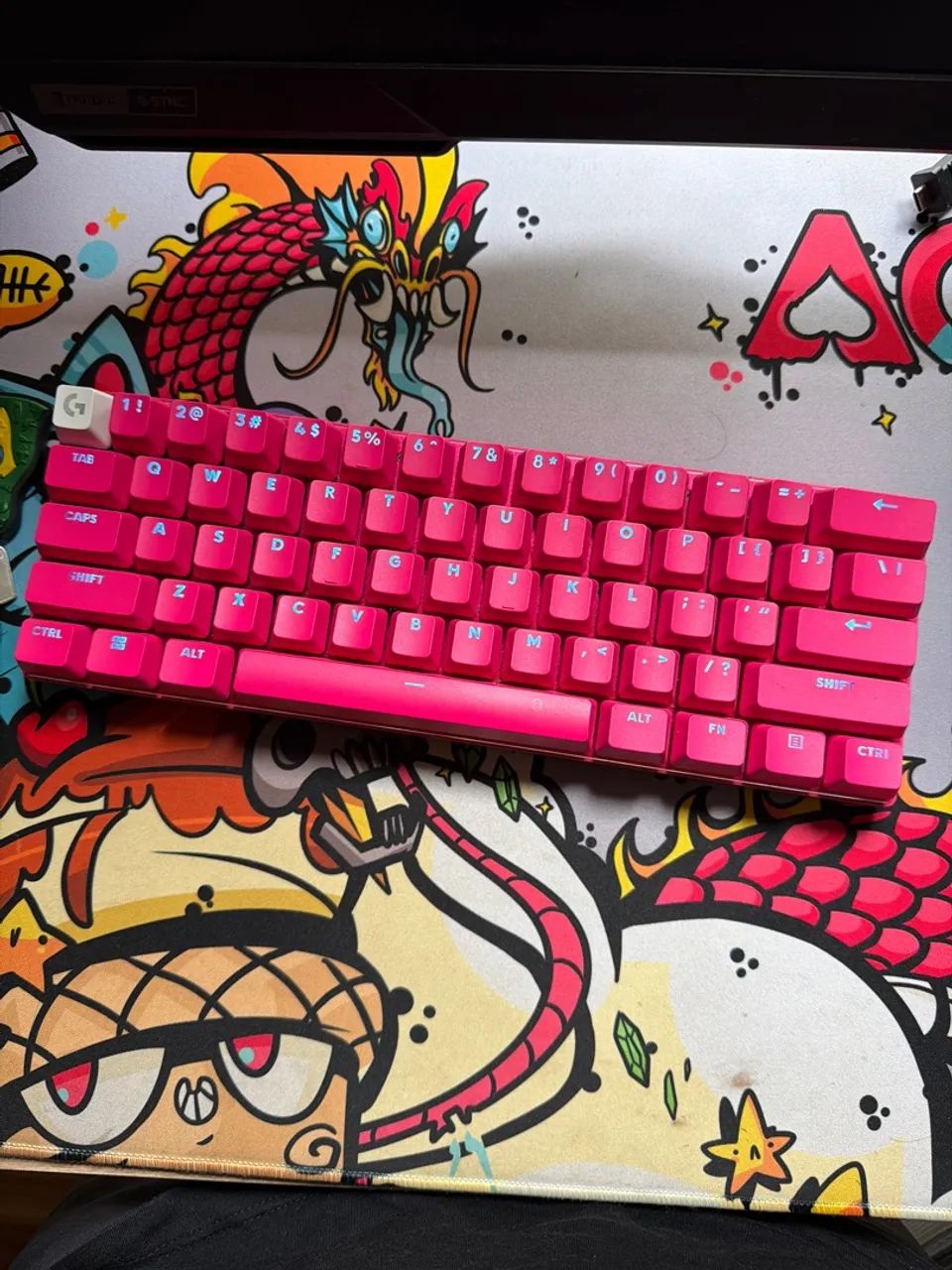 TECLADO GPRO X 60% ROSA 