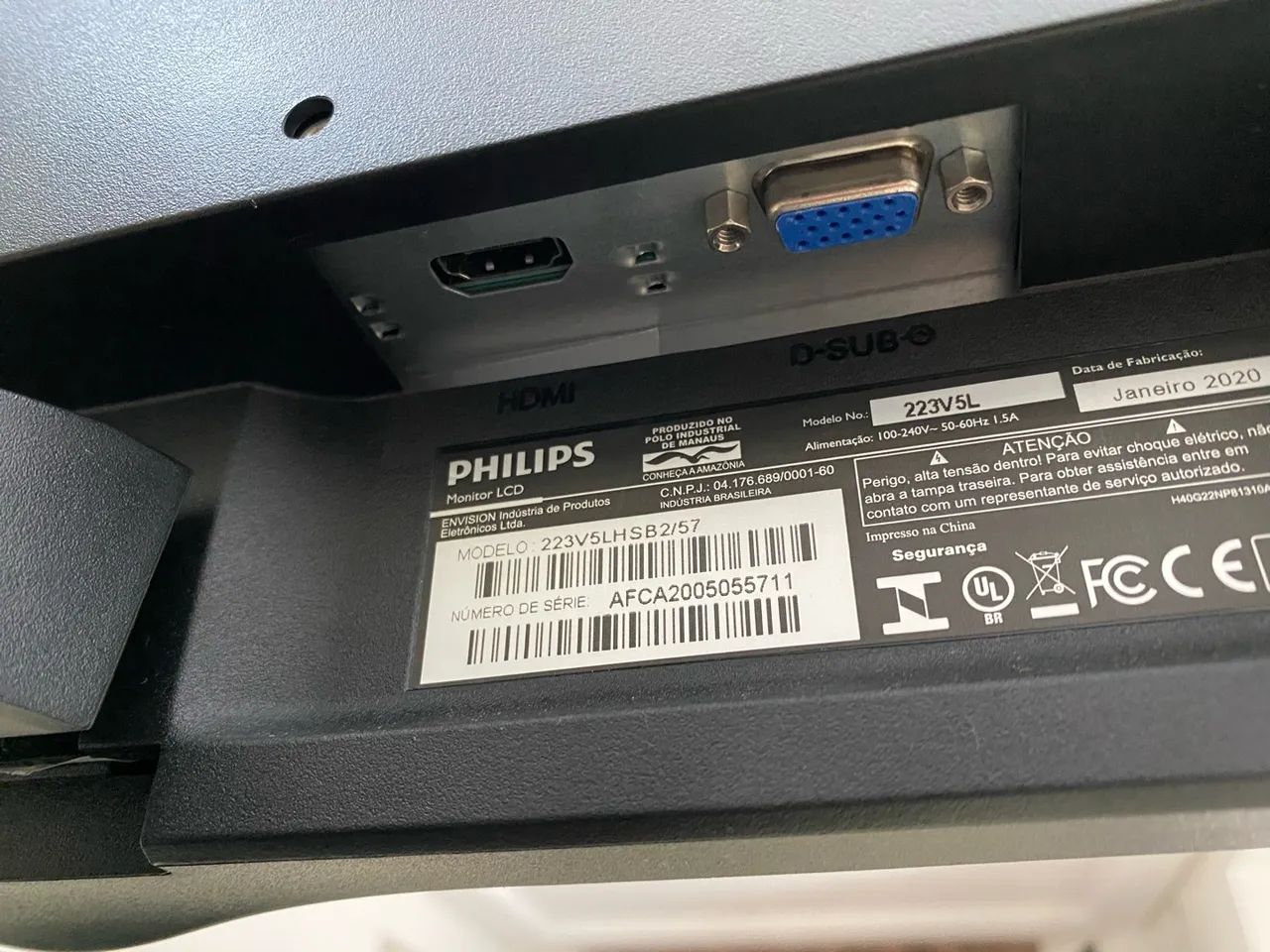 Monitor 21,5 Polegadas Full HD  - Foto 5