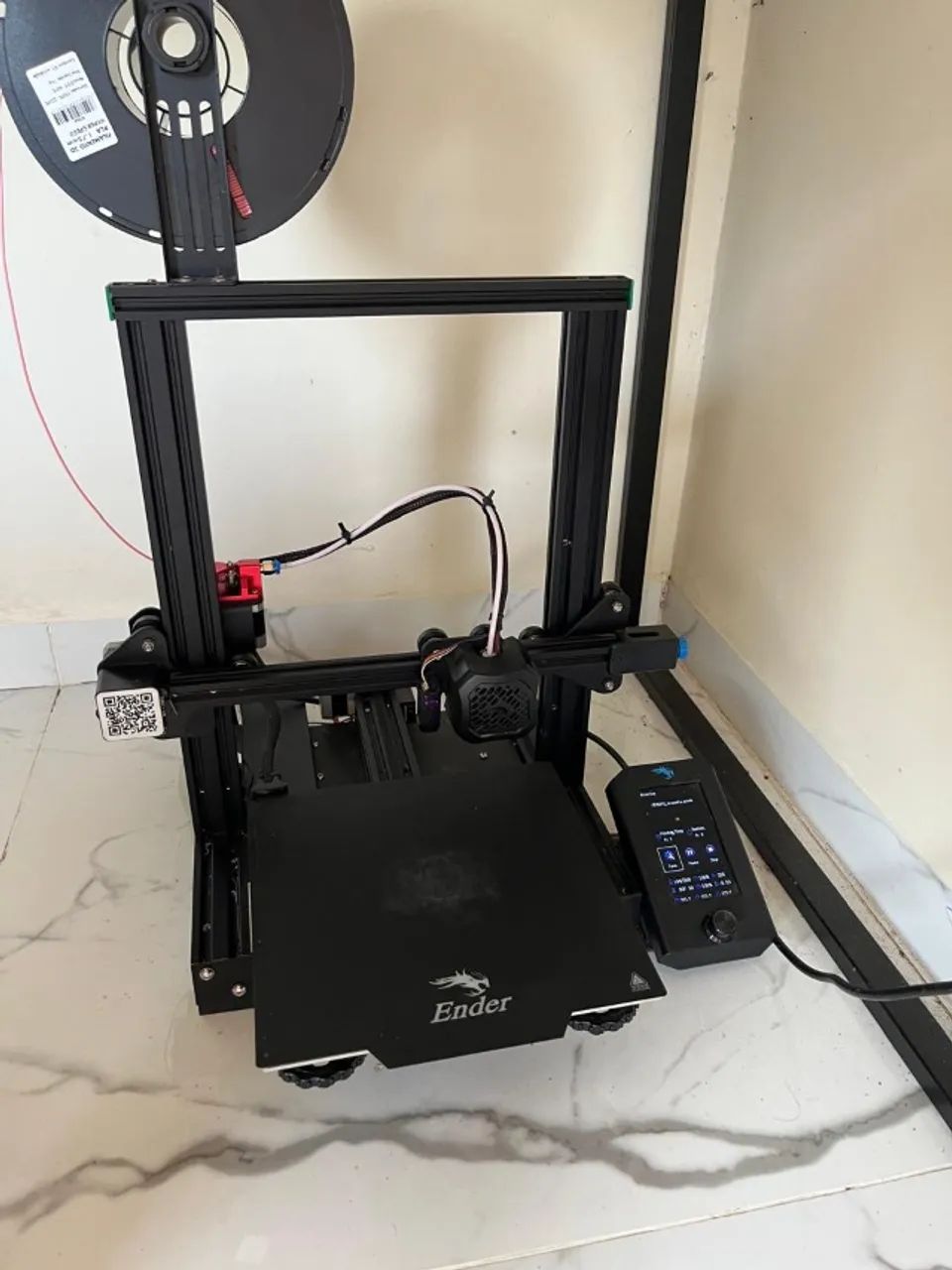 ender 3v2 com upgrades