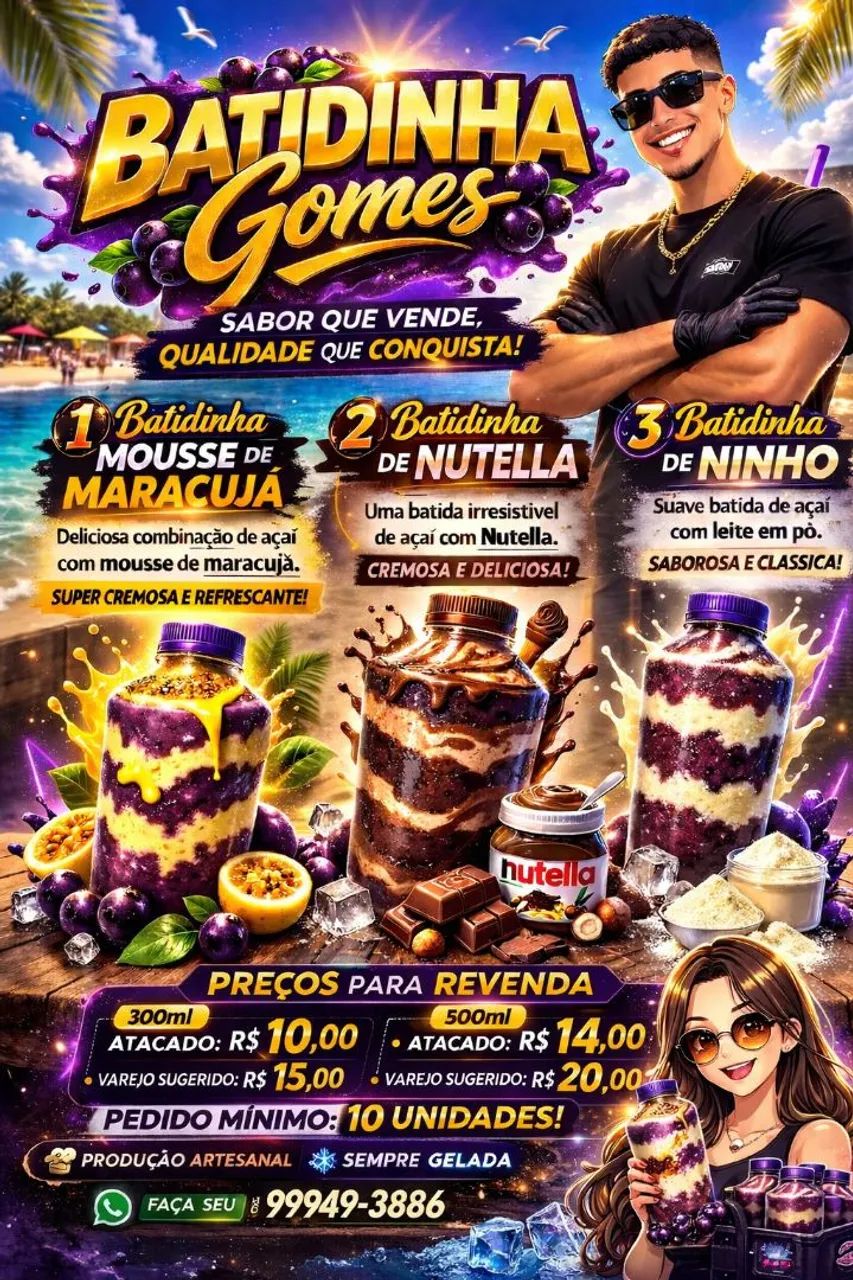 Batidinha de açaí  - Foto 2
