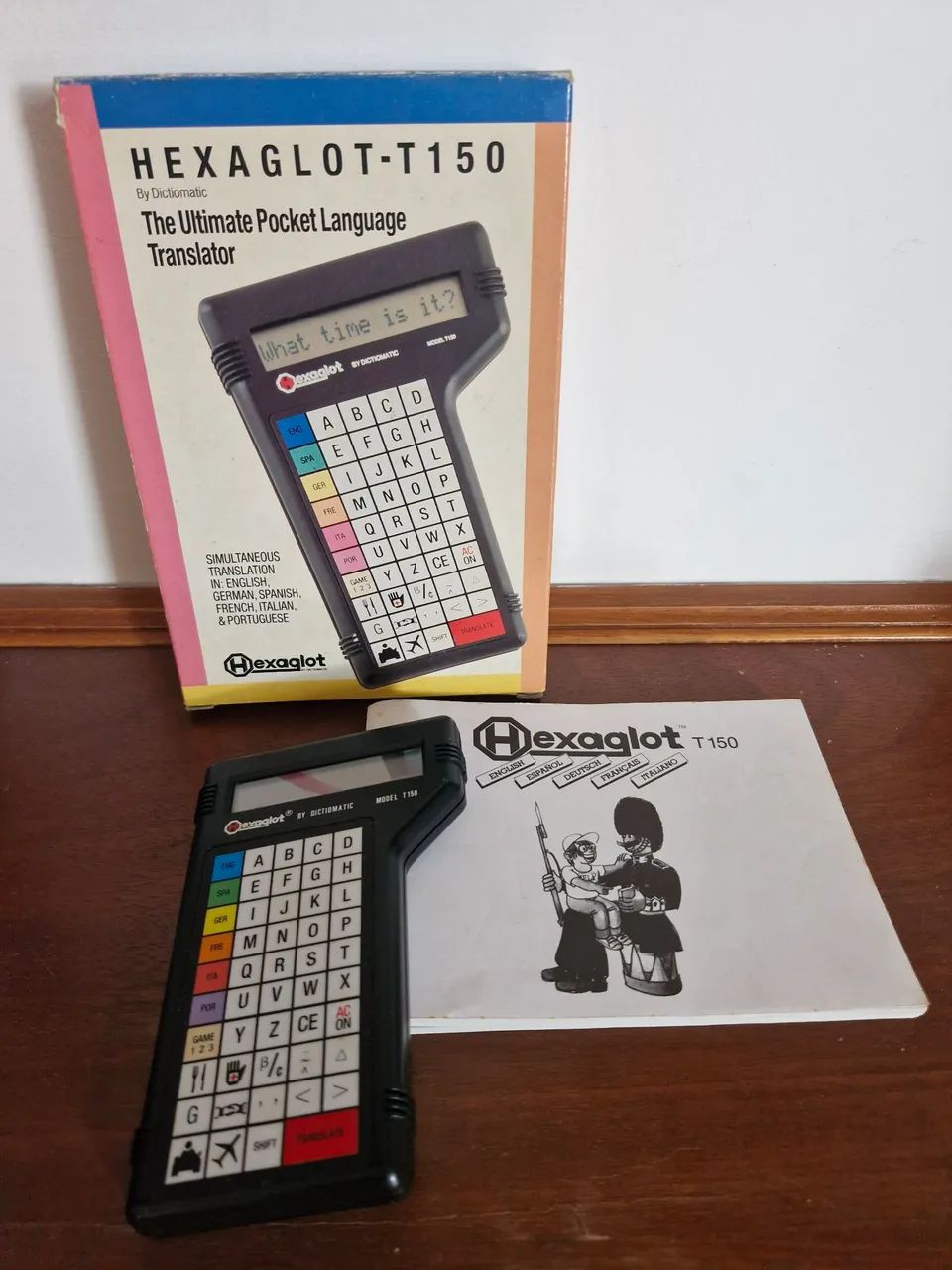 Tradutor idiomas Hexaglot T-150. Vintage - Foto 2