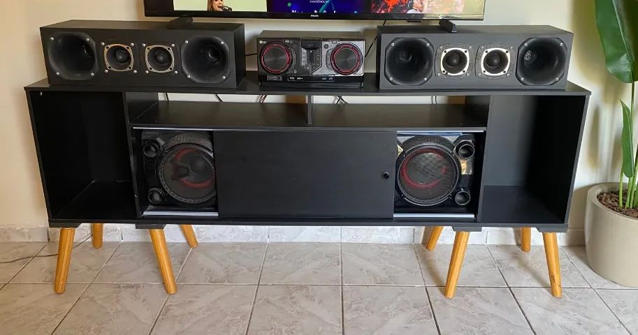 Conjunto Mini System LG 810w + Caixas Cornetas Twitters 3000w - Foto 3