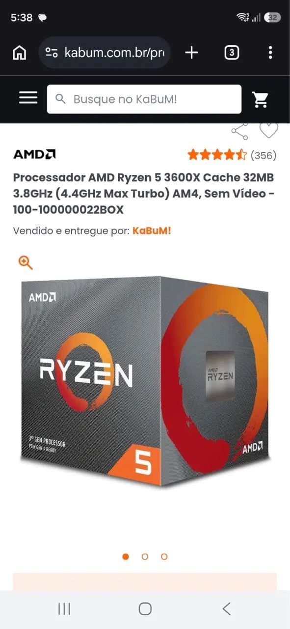 Procesador Ryzen 5 3600X - Foto 3