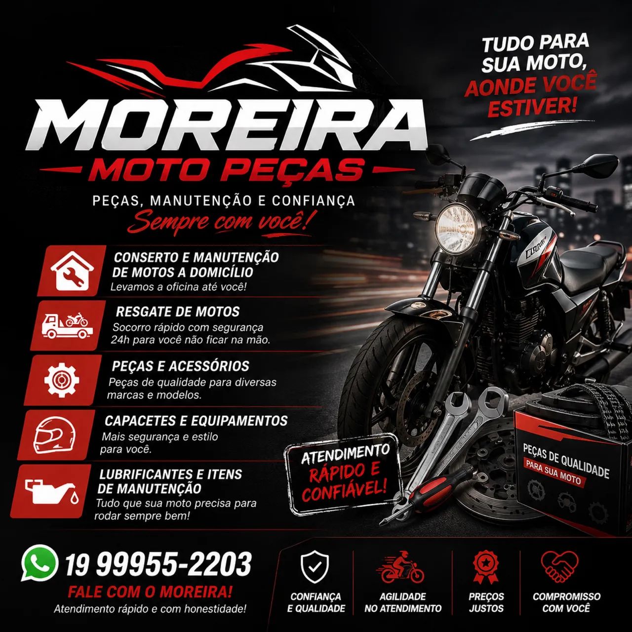 Moreira Moto Peças e Oficina 