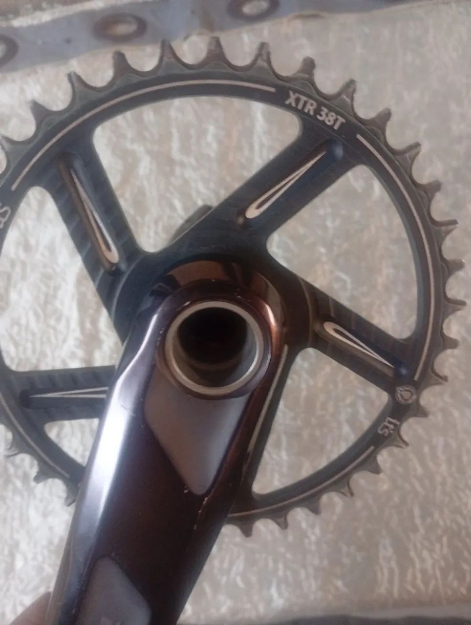 Pe de velas Shimano deore 6100 - Foto 3