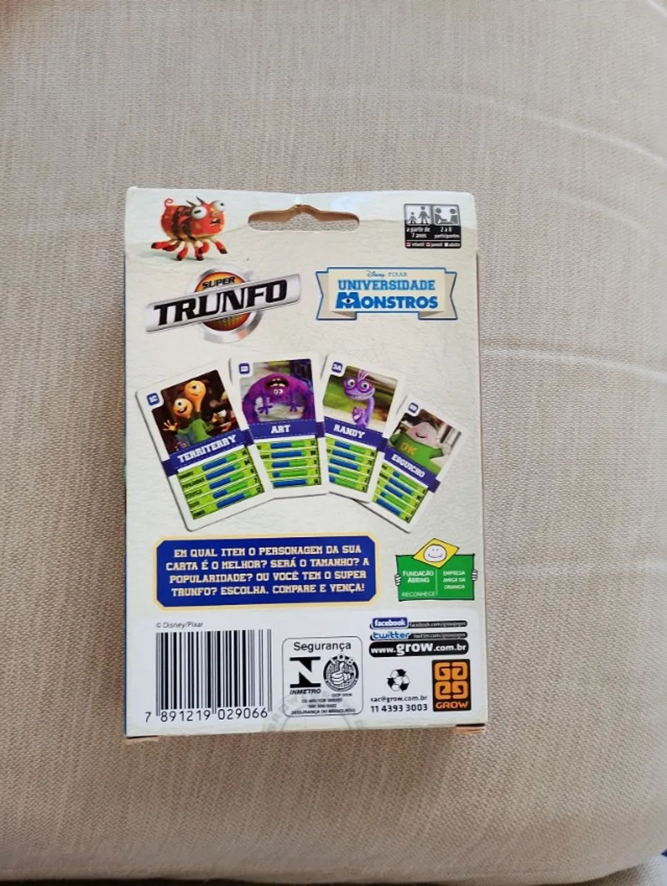 Super Trunfo Monstros S.A. - Foto 2