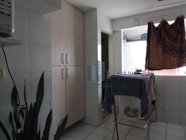 Apartamento com 4 dormitórios à venda, 133 m² por R$ 750.000 - Jatiúca - Maceió/AL - Foto 14