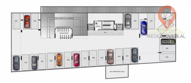 Apartamento com 1 dormitório à venda, 40 m² por R$ 240.000 - Jatiúca - Maceió/AL - Foto 19