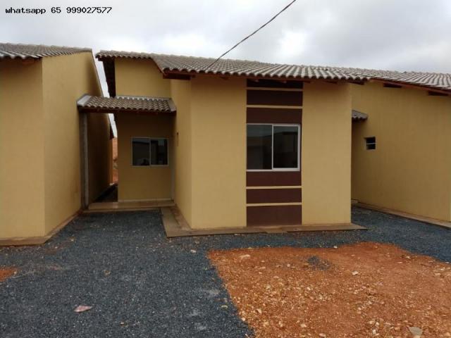 Casa para venda em várzea grande, paiaguas, 2 dormitórios, 1 banheiro, 1 vaga