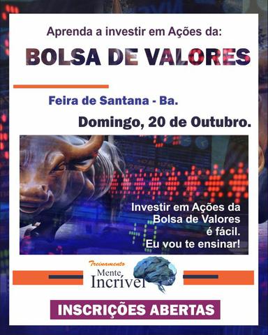 Treinamento Mente Incrível - Bolsa de Valores - Foto 3