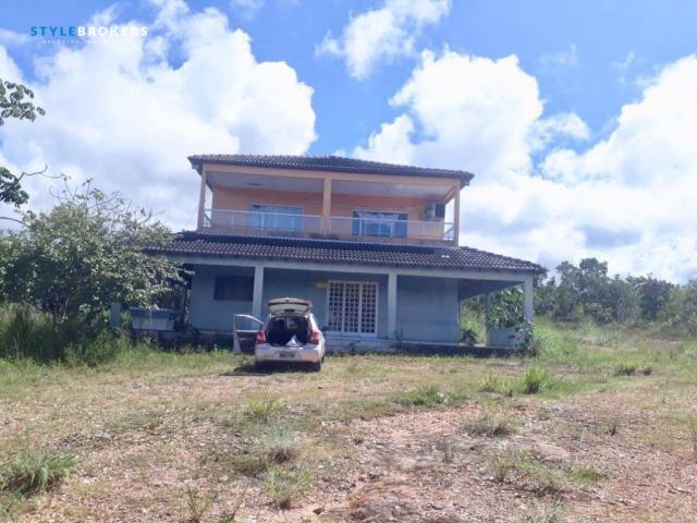 Chácara No Paraíso do Manso com 5 dormitórios à venda, 27176 m² por R$ 500.000 - Zona Rura