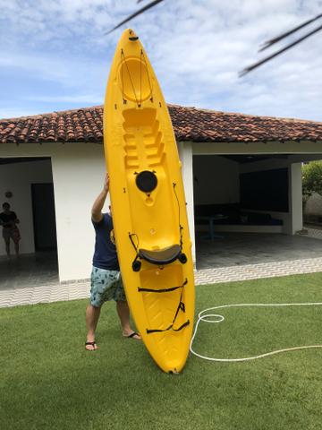 Vendo Caiaque Barracuda junto com vela! - Foto 2