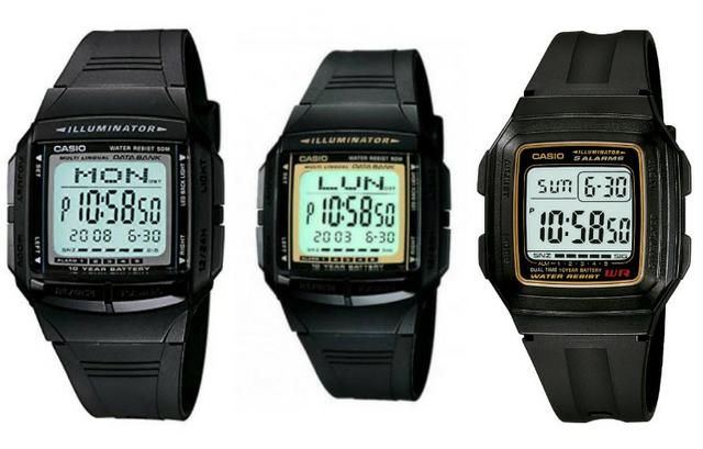 Relógio Casio 50 metros a prova d'água. Valor: 140,00 reais cada. 100% Originais