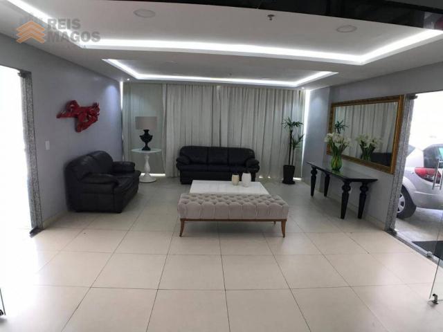 Apartamento com 2 dormitórios para alugar, 57 m² por R$ 1.600/mês - Tirol - Natal/RN - Foto 9