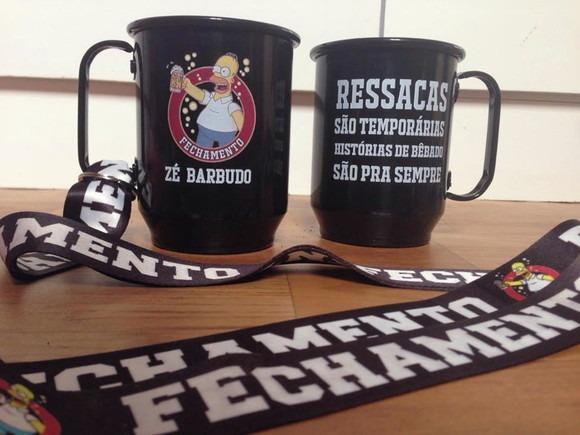 Caneca Alumínio e Tirante