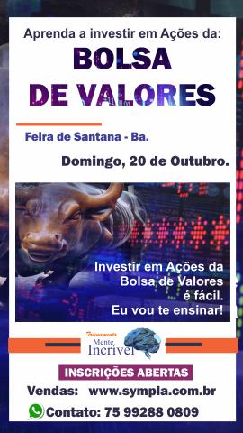 Treinamento Mente Incrível - Bolsa de Valores