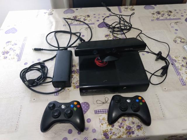 Xbox 360 + 12 jogos - Foto 2