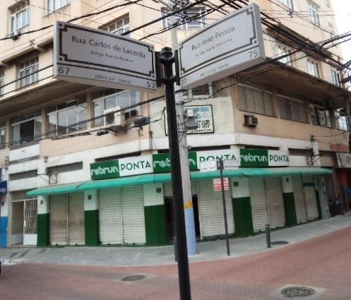Loja de Esquina na Rua João Pessoa - Centro