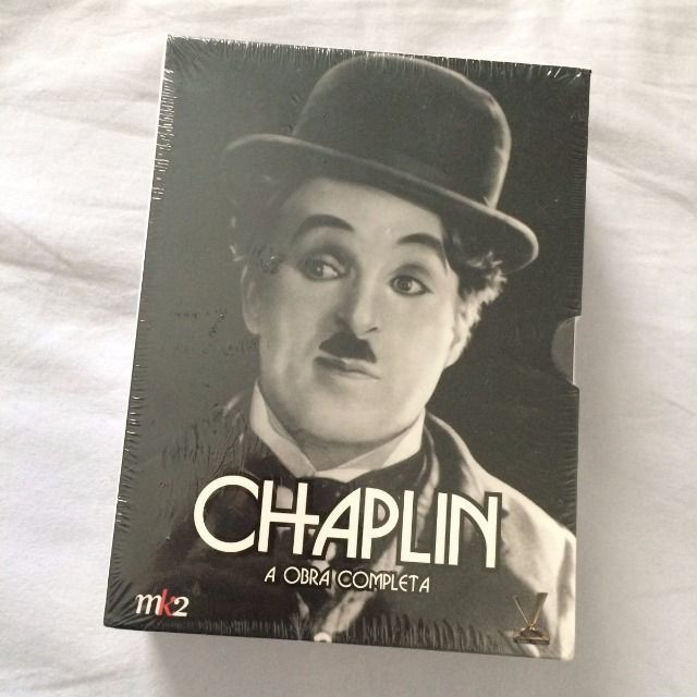 Box Dvd Chaplin - A Obra Completa - 20 discos