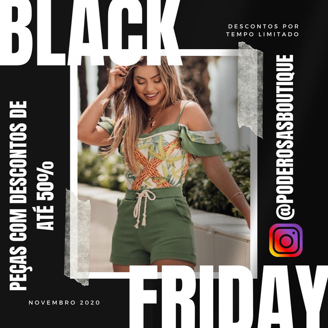 black friday roupas femininas