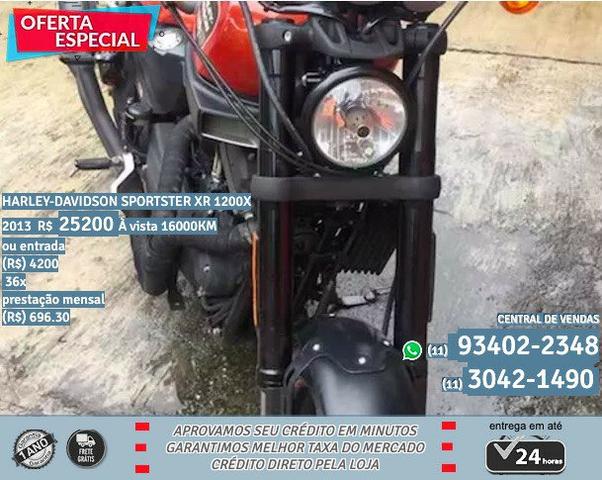 Vermelho Harley-Davidson Sportster Xr 1200X 2013 jfv R$25200 16000km