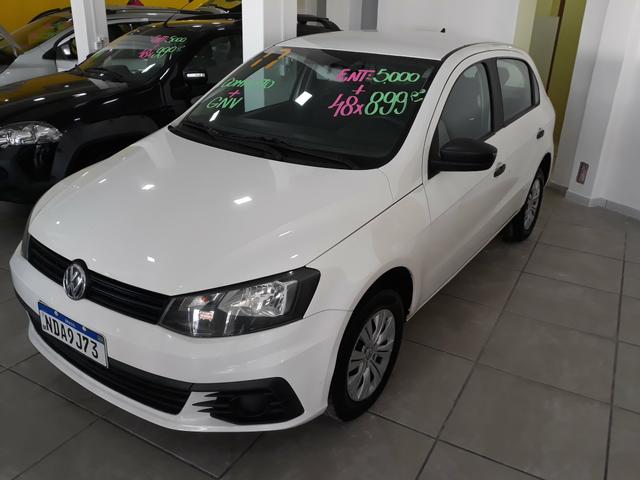 Vw Gol 1.6 (g7)trendline completo+gnv+48x889,00