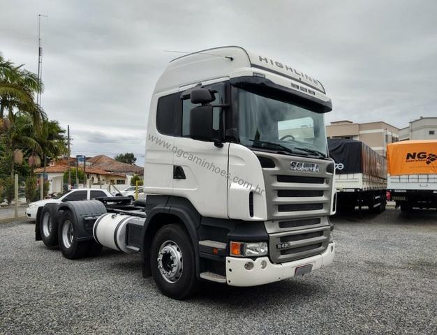 Scania R420 HighLine 2008 6x2 - Ar Condicionado - Foto 8