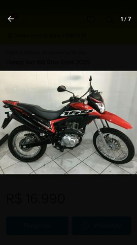 HONDA NXR 160 BROS ESDD 2020