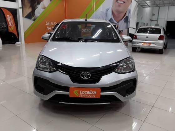 ETIOS 2019/2020 1.5 X PLUS SEDAN 16V FLEX 4P AUTOMÁTICO