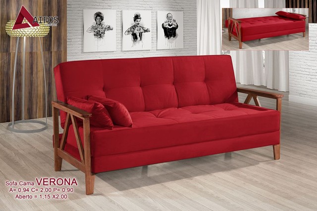Sala quarto sofá cama - Foto 4