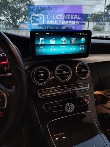 Central Multimidia c180 Mercedes C-180 C-200 C-250 2015/2018