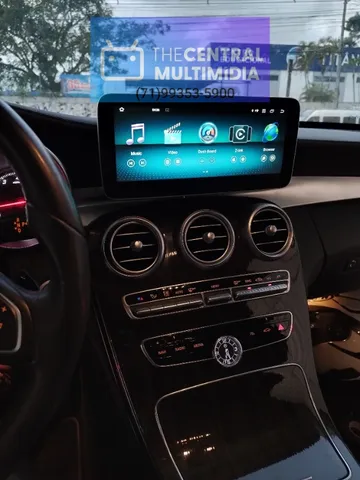 Central Multimidia c180 Mercedes C-180 C-200 C-250 2015/2018