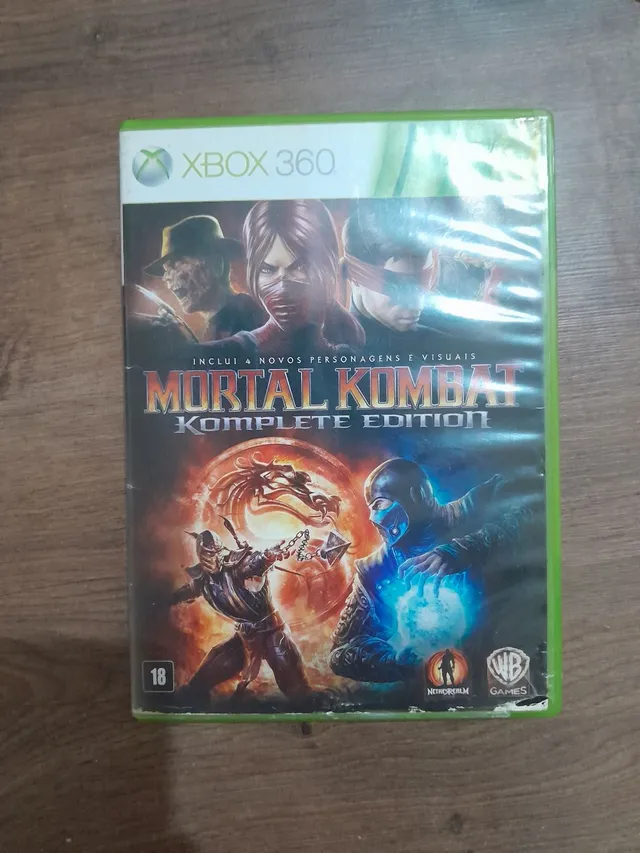 Jogos Mortal Combat Xbox 360 Travado