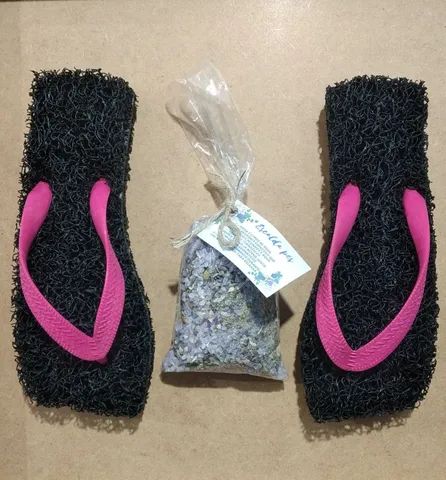 Chinelo Terapêutico e Escalda Pés