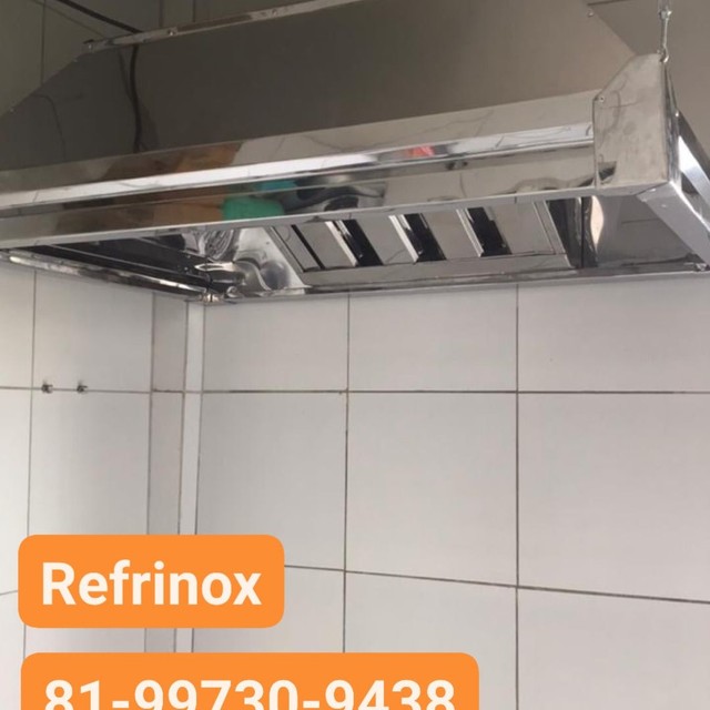 Coifa inox industrial  - Foto 3