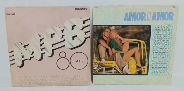 Coletânea Nacional - 2 Discos de Vinil ( MPB)