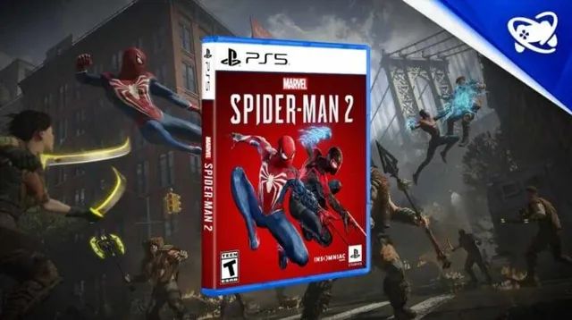 Marvel's Spider-Man 2 PS5 Midia Física Playstation 5 - Videogames