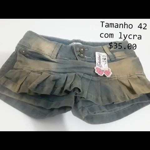 Peças Jeans tamanho 42 - Foto 2