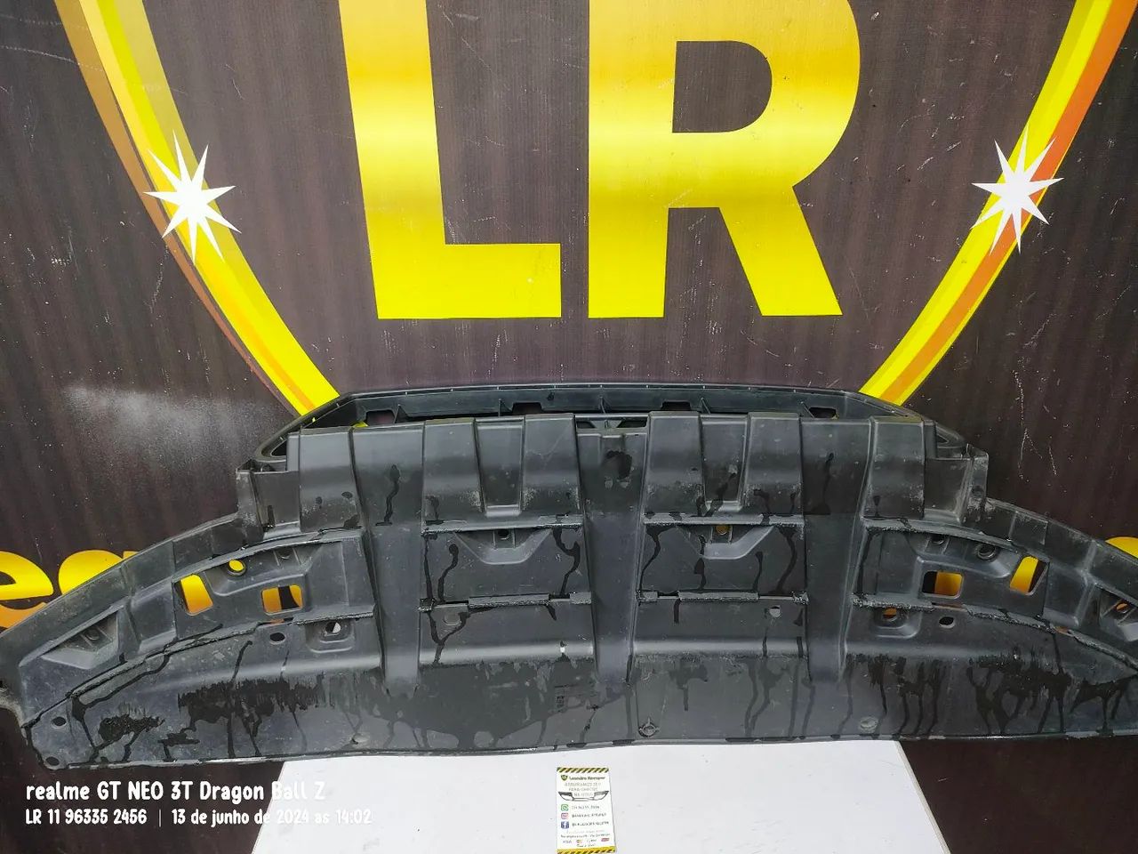 Grade Inferior Parachoque Dianteiro Honda City 2014 2015 2016 2017 Original  - Foto 5