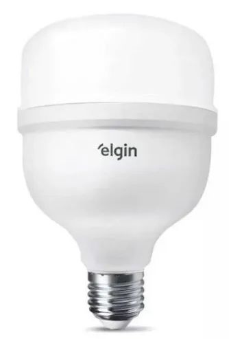 Lâmpada Led Super Bulbo 40W Bivolt 6500K Elgin - Foto 4
