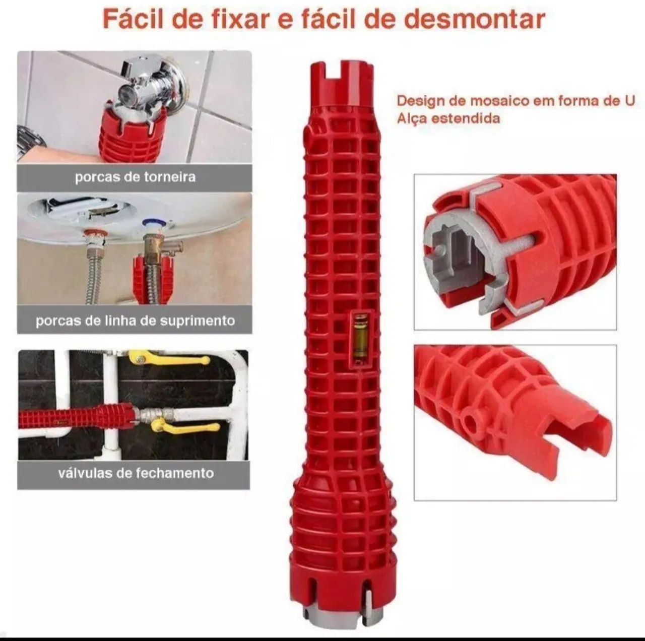 Chave universal para encanador 