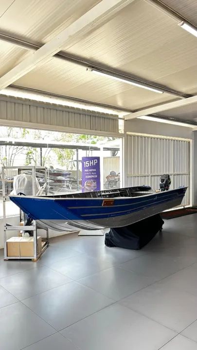 Barco de Pesca 5.5 semi chato Boat Brasil  - Foto 4