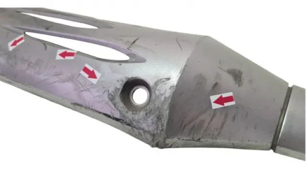 Protetor De Escapamento Fazer 250 11/15 Orig Descrição 49213 - Foto 9