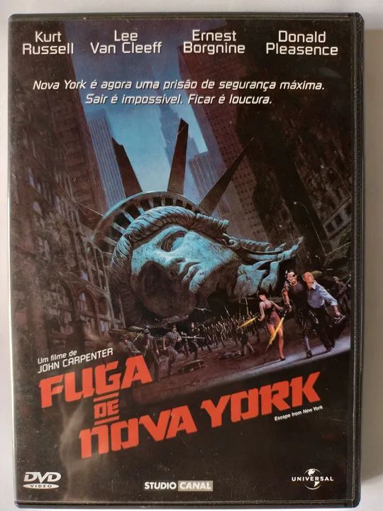 Dvd Fuga De Nova York Original Novo 