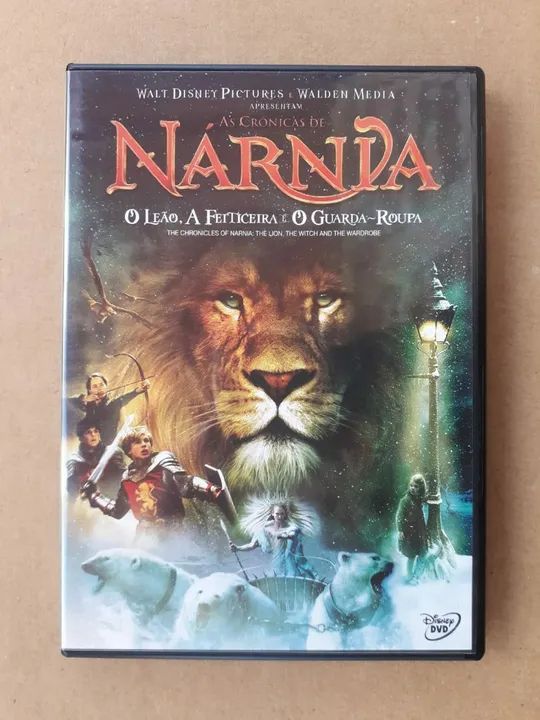 DVD As Crônicas de Nárnia - O Leão, a Feiticeira e o Guarda-Roupa