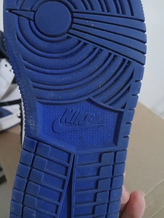 Tenis Nike Air Jordan Original 34/35 seminovo - Foto 5
