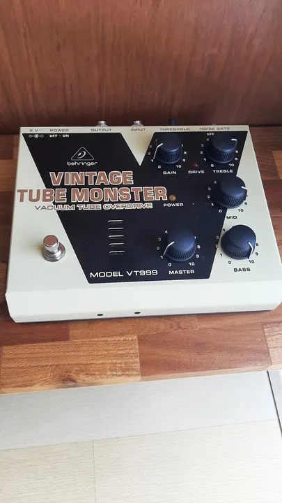 pedal behringer vintage tube overdrive