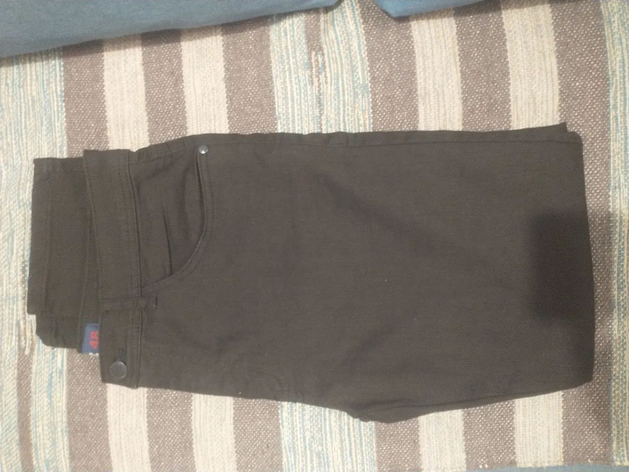 Calça Jeans Masculina Preta Tam.44