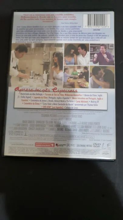 DVD Espanglês Com Adam Sandler( comédia) - Foto 2